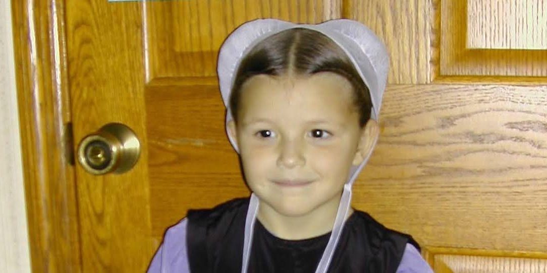 Katie ready for church